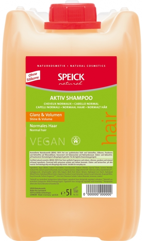 Speick Shampoo Glanz Volumen Shampoo Normales Haar