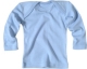 Baby Unterwäsche Schlupfhemd langarm blau
