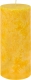 Stearin Stumpenkerzen gelb 135mm