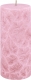 Stearin Stumpenkerzen rosa 135mm