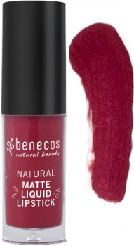 Benecos Liquid Lipstick matt bloody berry 5ml