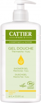 Cattier Duschgel Matcha-Yuzu 1 Liter