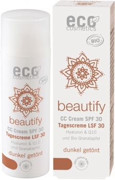 Eco CC Cream LSF30 getönt dunkel 50ml
