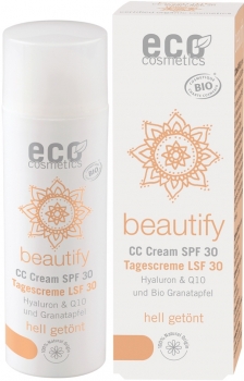 Eco CC Cream LSF30 getönt hell 50ml