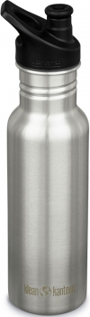 Edelstahl Trinkflasche mit Sportverschluss 532ml