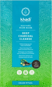 Khadi Haarmaske Deep Charcoal 50g