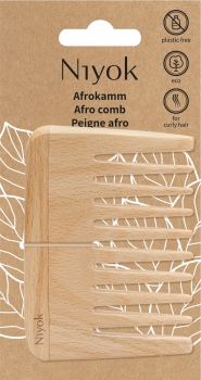 Niyok Afrokamm Holz
