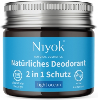 Niyok Deodorant Creme & Antitranspirant Ocean 40ml